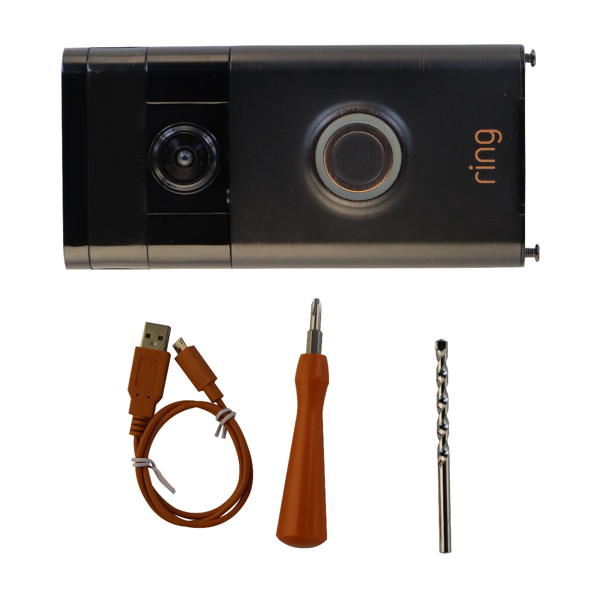 Ring Video Doorbell 720p WiFi Security Camera Bronze