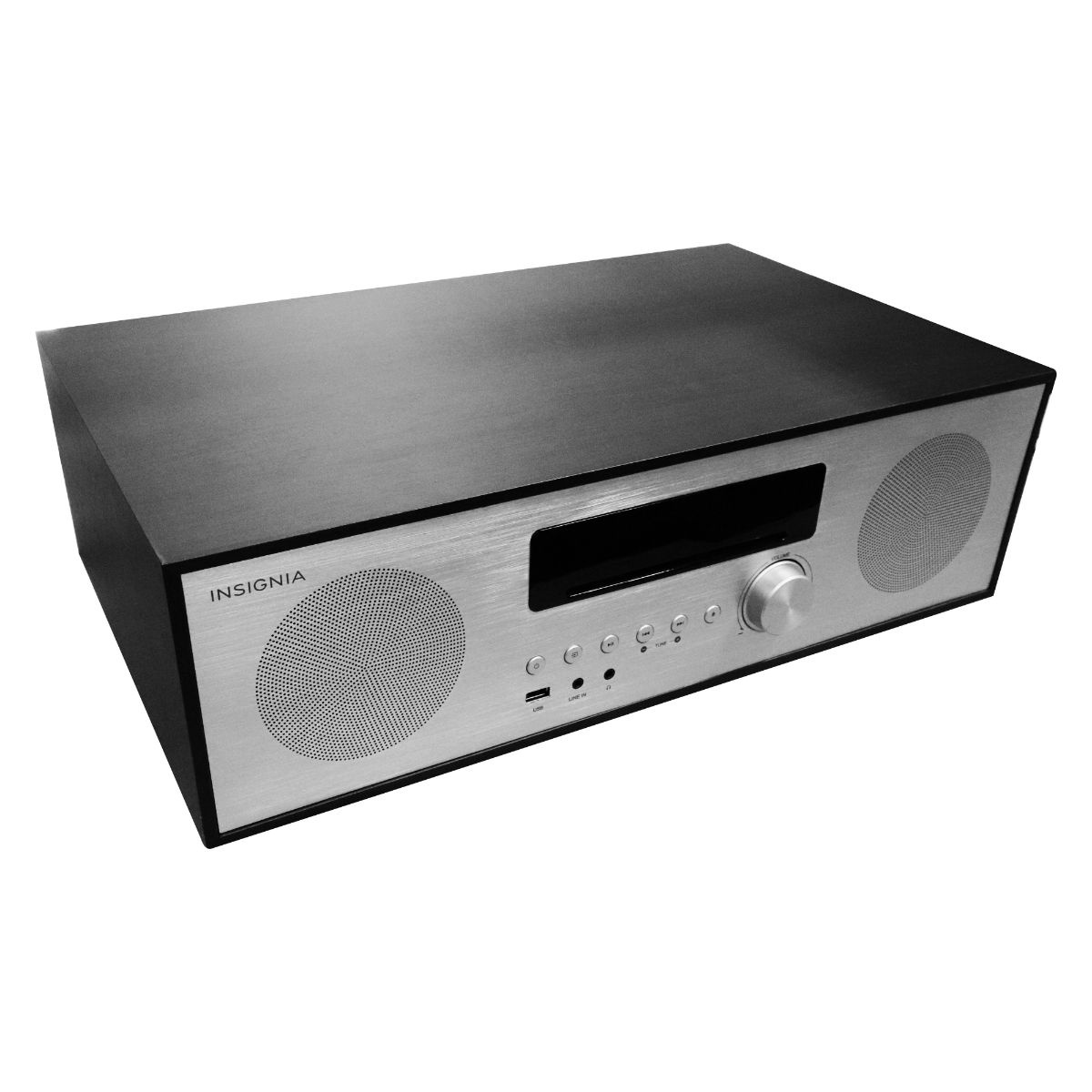 Insignia 80W AllInOne 2.1 Stereo Shelf Audio System with Bluetooth NS