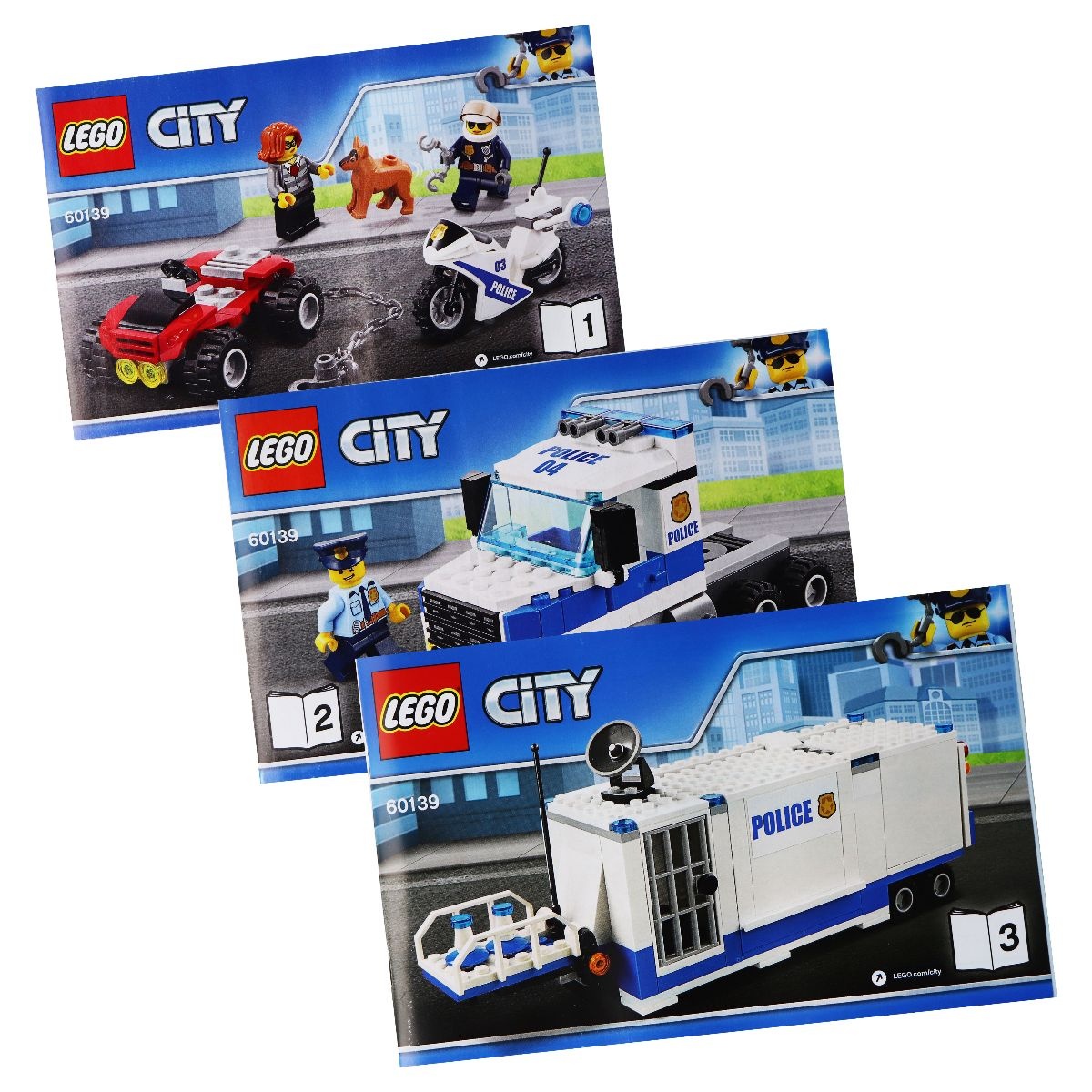 lego city police mobile command center truck 60139