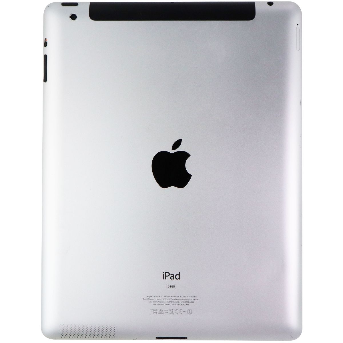 Apple iPad 9.7 (2nd Gen, 2011) Tablet A1396 (Now WiFi Only) 64GB